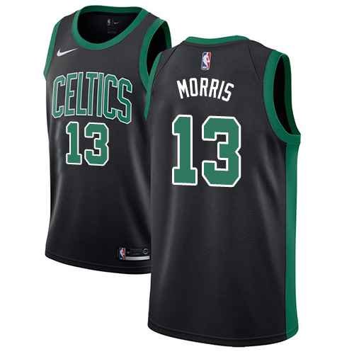 Nike Celtics 13 Marcus Morris Black Nba Swingman Statement Edition Jersey